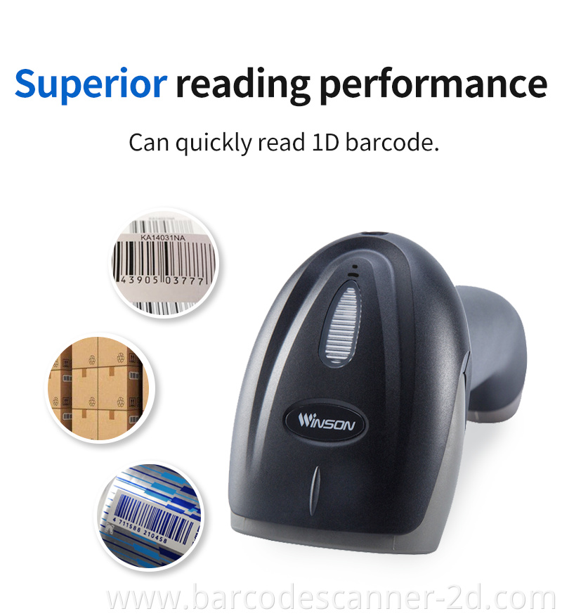 Handheld Barcode Scanner with stand 